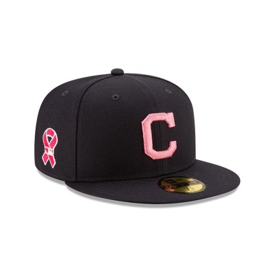 Cleveland Indians Gorra | New Era MLB Mother's Day 59fifty Fitted Cap Mexico - Azules